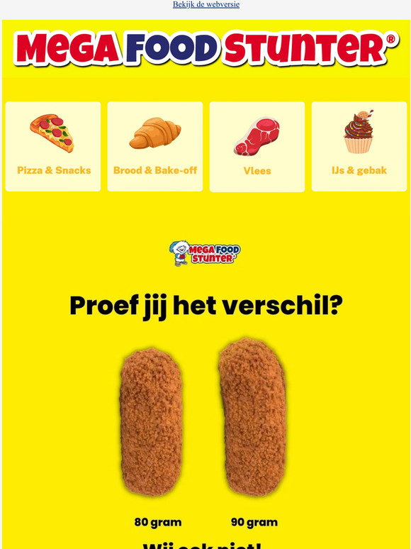 Megafoodstunter NL FamilyBlend 1 CENT Actie Is Weer Terug Welk