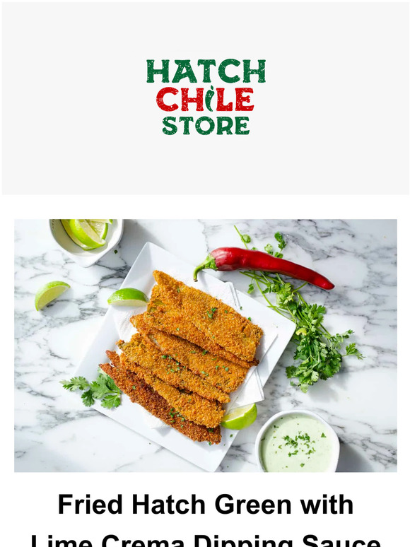 The Hatch Chile Company Fried Hatch Green Chile 😍 Milled