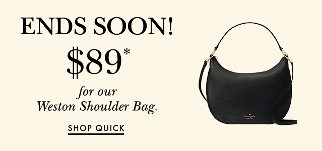 Buy Kate Spade Weston Shoulder Bag In Black K8453 2023 Online