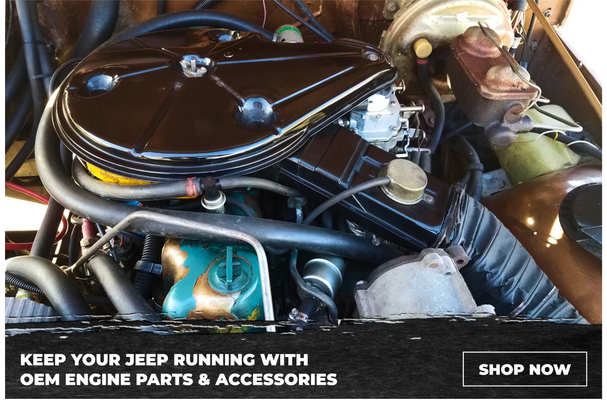 Keep Your Jeep Running With OEM Engine Parts & Accessories