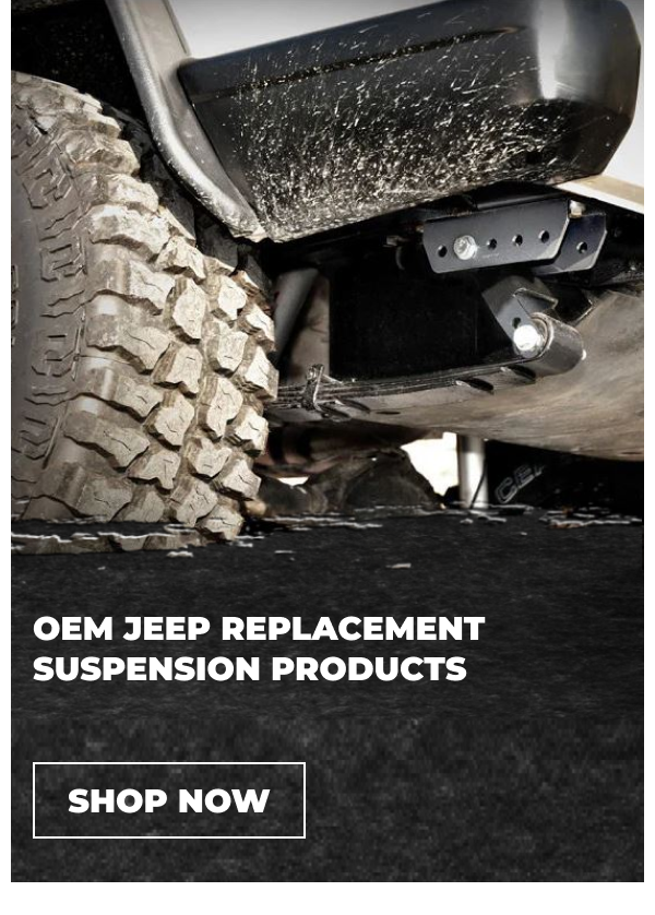 OEM Jeep Replacement Suspension Products