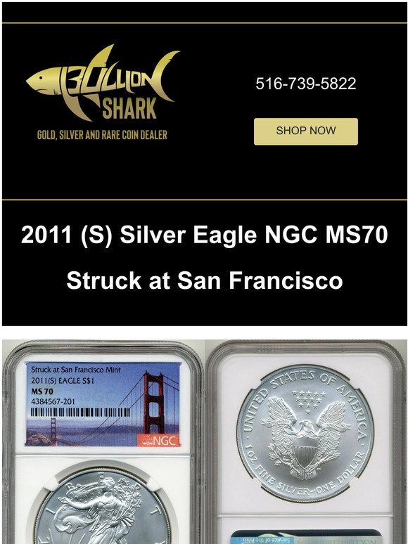 TODAY ONLY! Get discounted Silver Eagles!