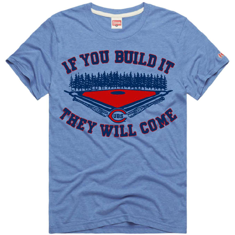 Chicago Cubs vs Cincinnati Reds Nike 2022 Field of Dreams Cornfield Matchup  T-Shirt