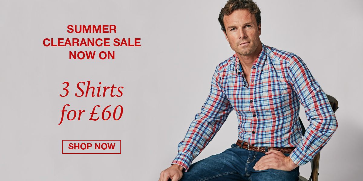 Brook Taverner Any 3 Clearance Shirts For Just 60 Milled