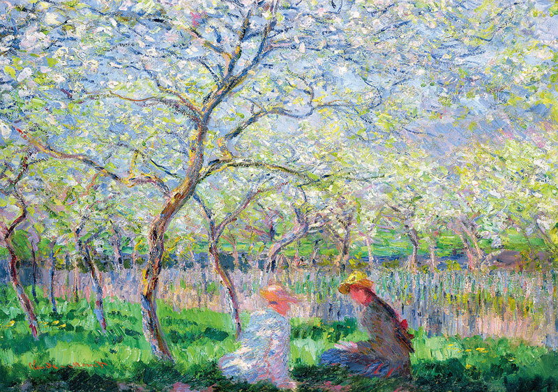 Springtime wooden Jigsaw Puzzle