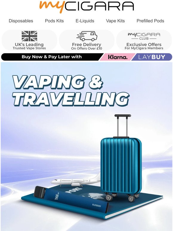 ✈️🏖️? 'Travel With Your Vape' Guide