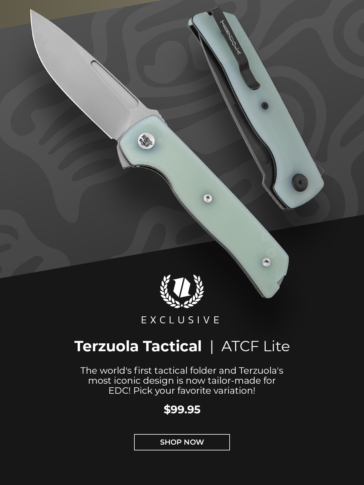 Blade HQ Source The New Terzuola Tactical ATCF! Milled