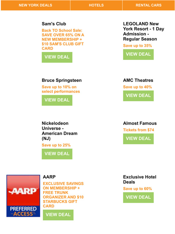 Sam's Club LEGOLAND New York Resort 1 Day Admission