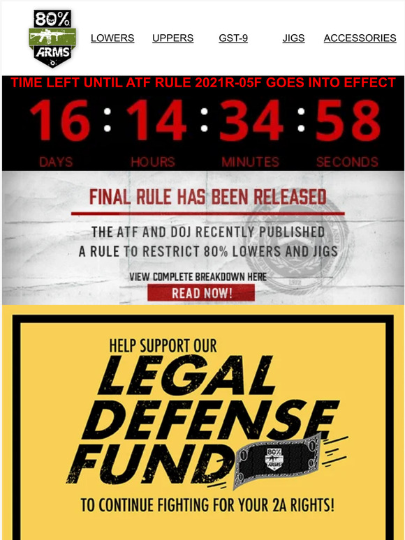 Support Our Legal Defense Fund!