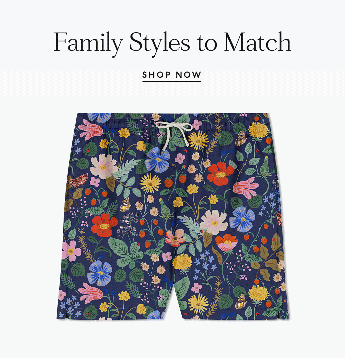 Family styles to match