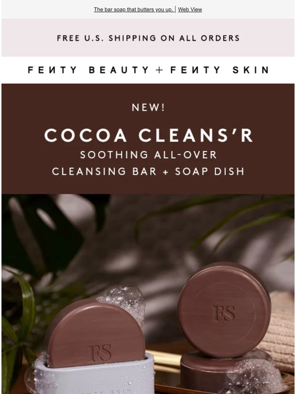 fenty cleansing bar