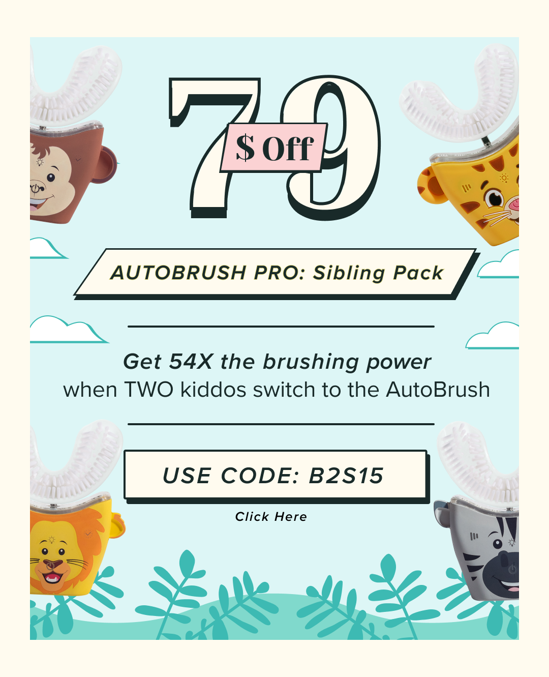 79$ off AutoBrush Pro: Sibling Pack