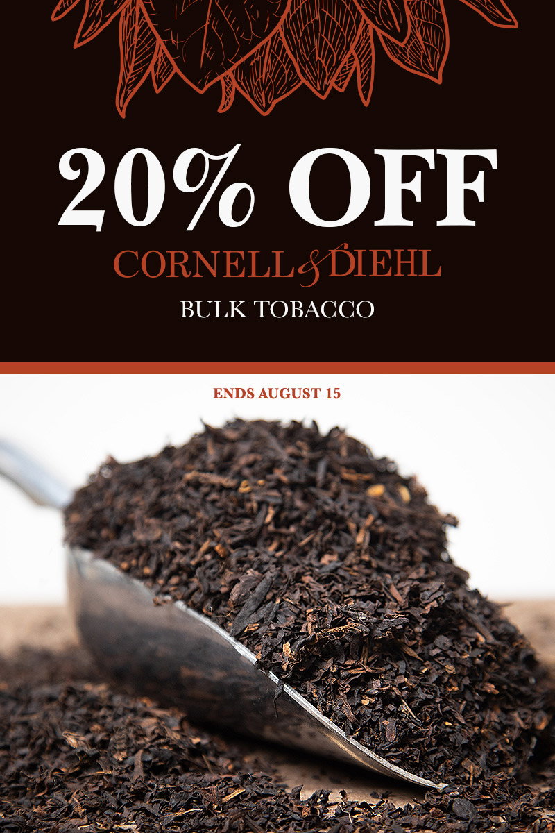 20% Off All Cornell & Diehl Bulk Tobaccos At Smokingpipes.com!