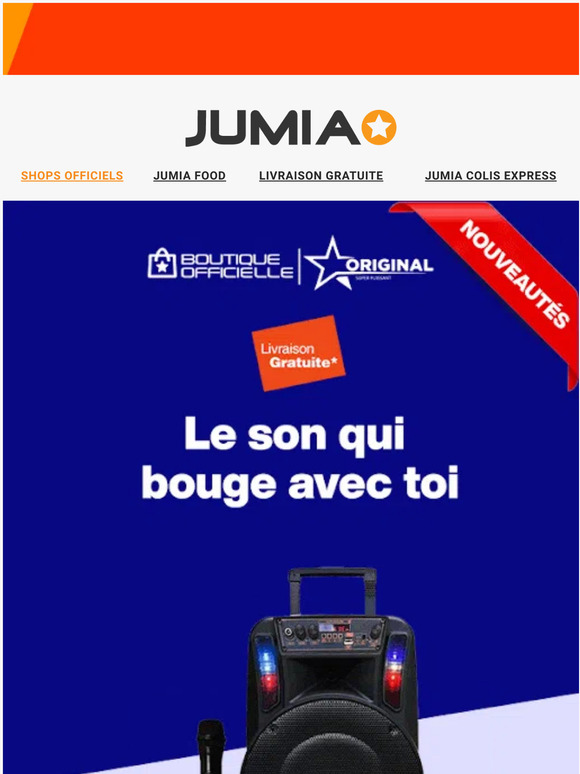 jumia.ci 🚨 ALERTE NOUVEAUTE 🚨 26 900 FCFA le Mini Chaine Woofer