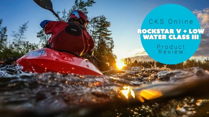 Jackson Kayak Rockstar V on Low-Water Class 3