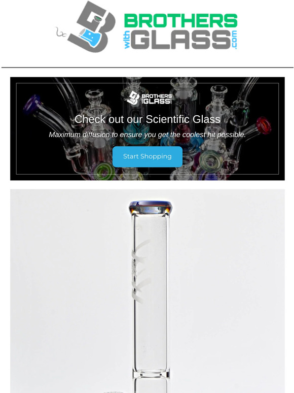 brotherswithglass Scientific Glass Bongs, maximum filtration for
