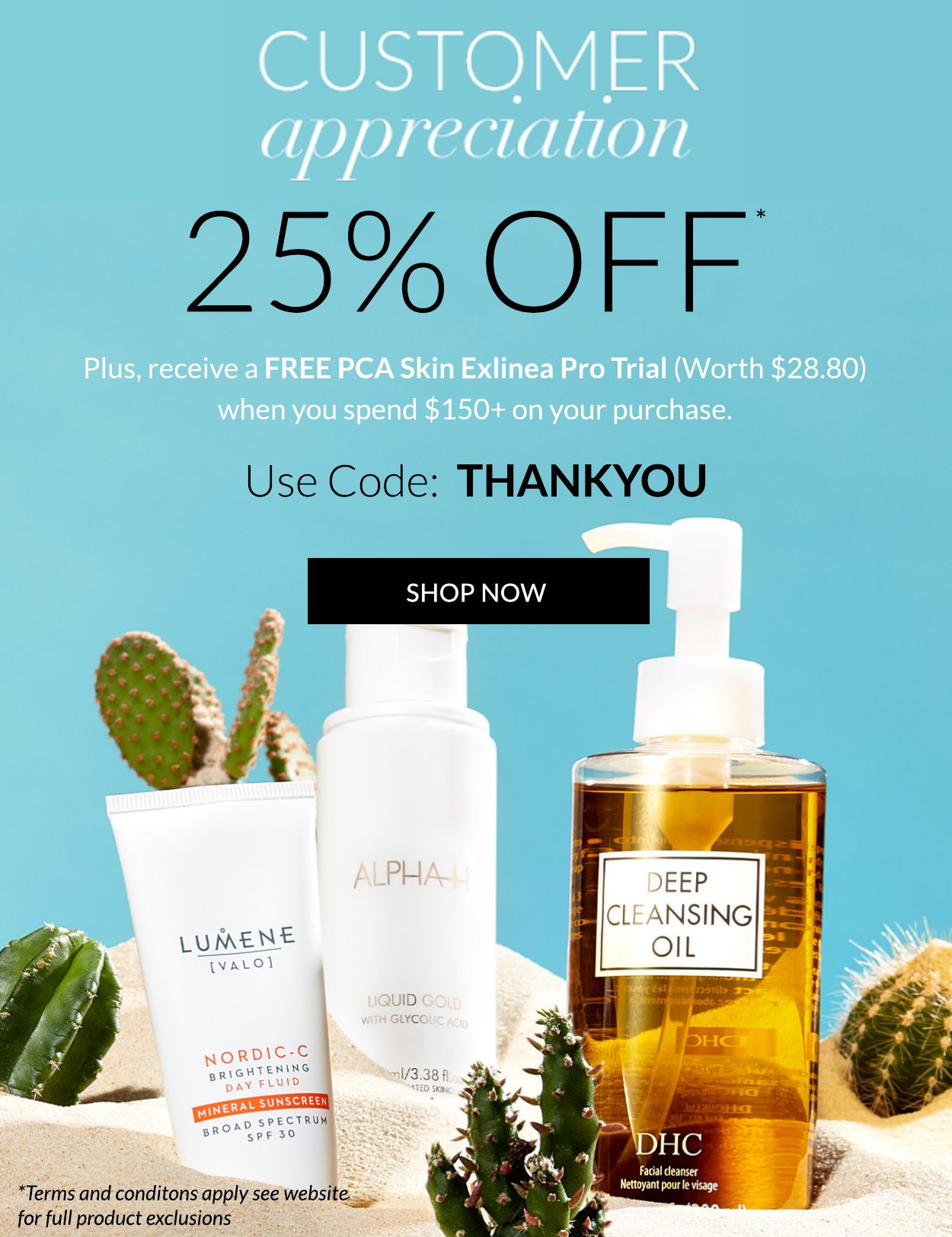 This week we're celebrating YOU Save 25off today