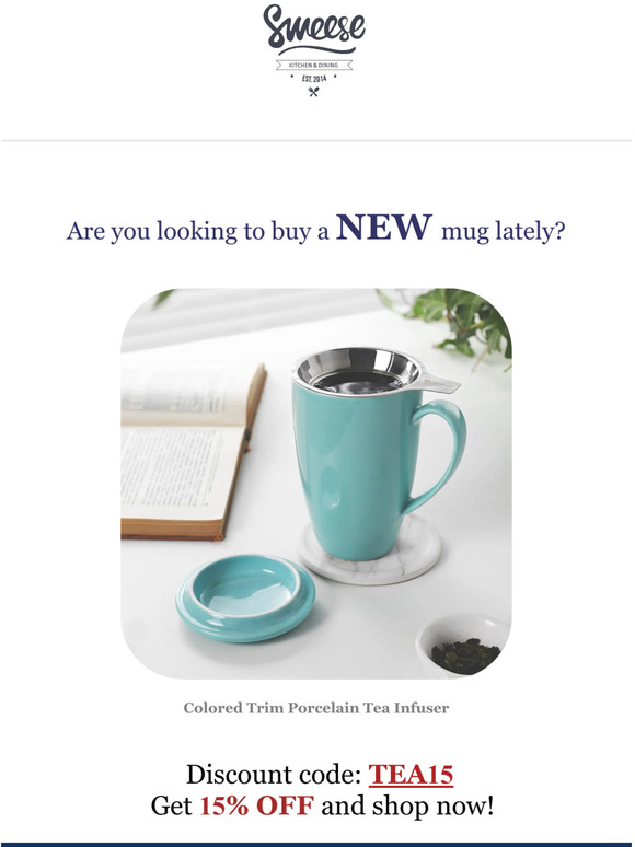 🙌Get 15% OFF on your new Mug!