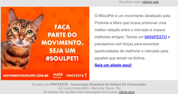 Precisamos de você!