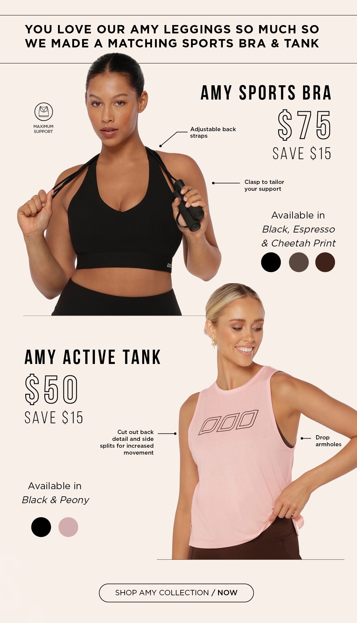 Shop Amy Collection