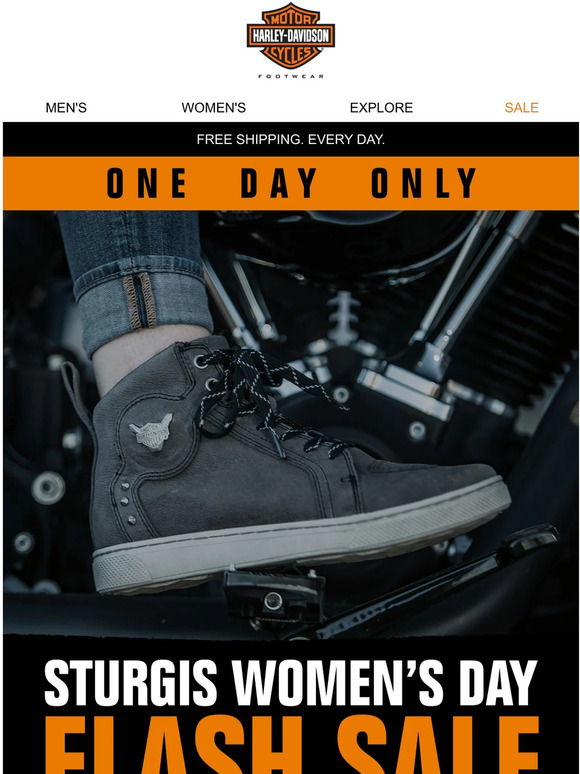 It's Women's Day at Sturgis!