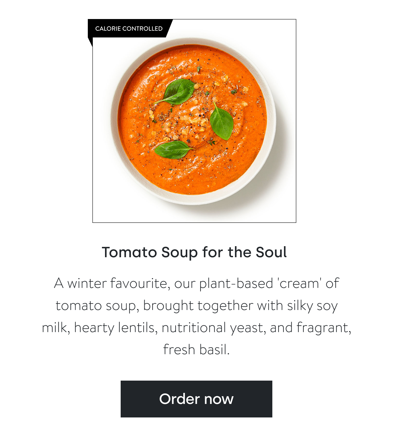 Tomato Soup for the Soul