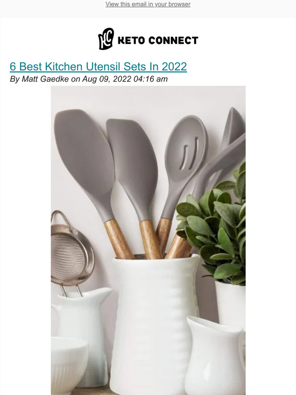 Ketoconnect 6 Best Kitchen Utensil Sets In 2022 Milled