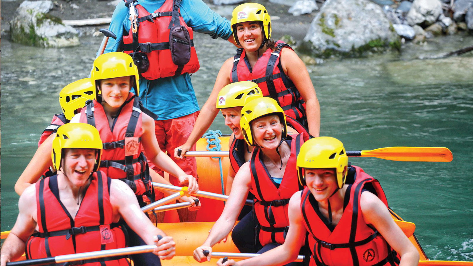 Whitewater Rafting in the Alps