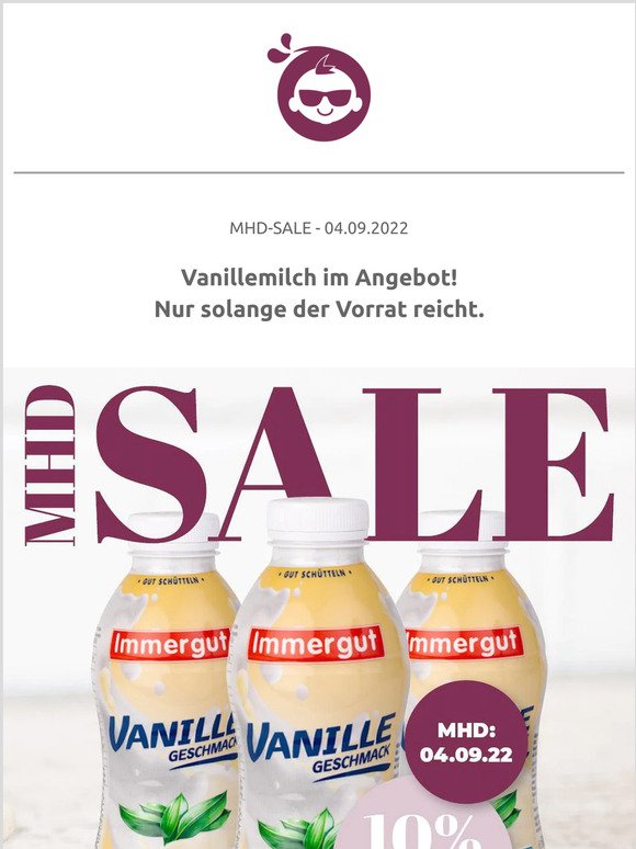 MHD-Sale | Vanillemilch 500ml PET