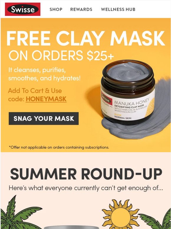 Want a FREE Manuka Honey Clay Mask? 🐝