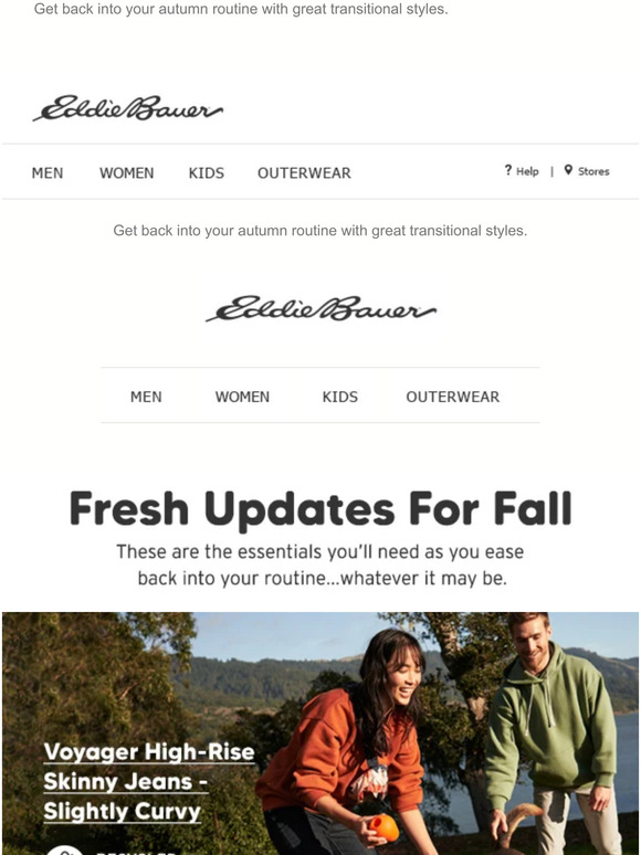 Eddie Bauer Fall…Is That You? 🍁 Milled