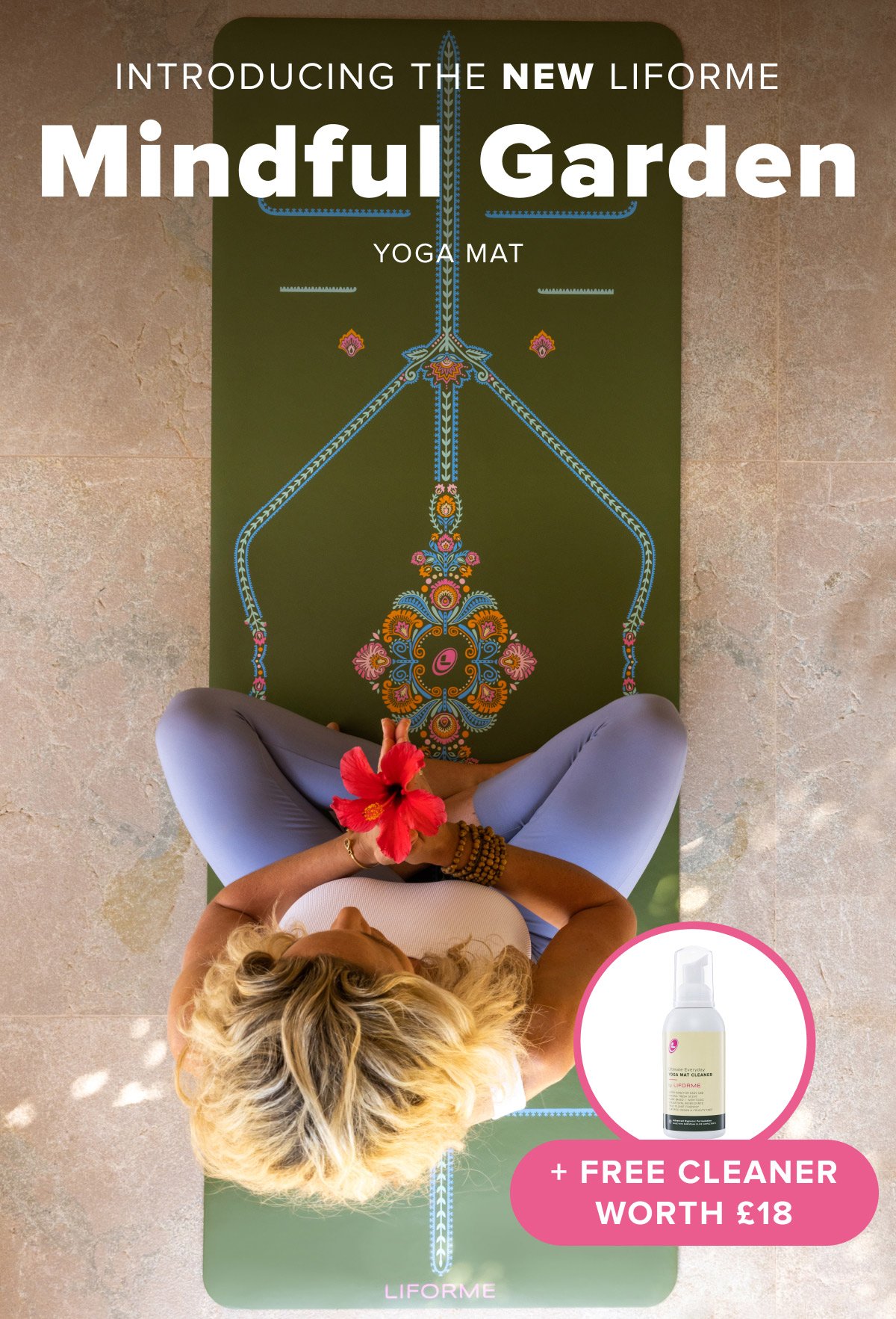 Liforme: 🌸🌷 NEW IN! 🌷🌸 The Liforme Mindful Garden Yoga Mat