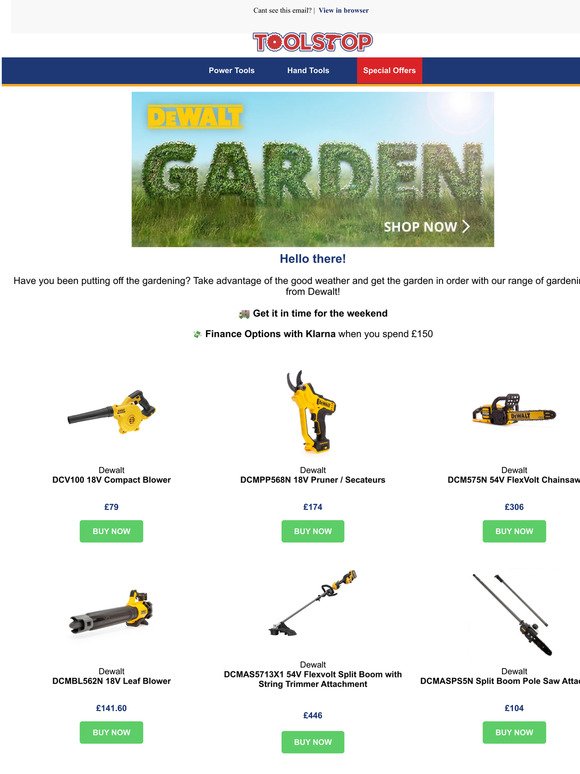 Must Have Garden Tools from Dewalt 🍃