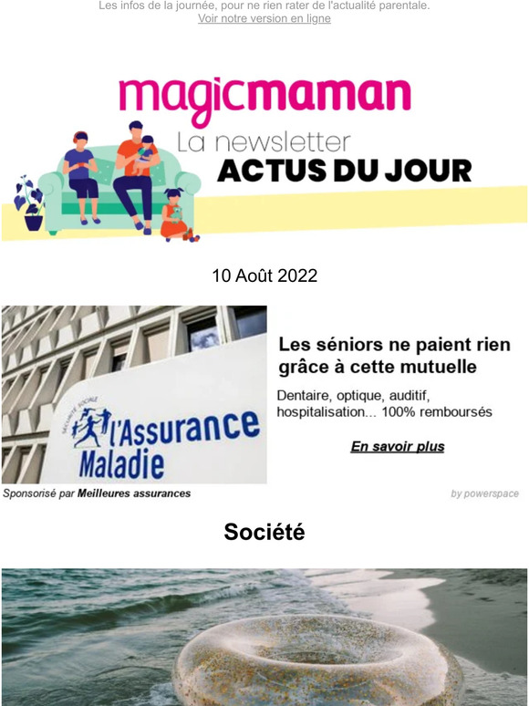 Famille Emportée Par Les Vagues 2022 magicmaman: Une enfant meurt noyée et une autre retrouvée en