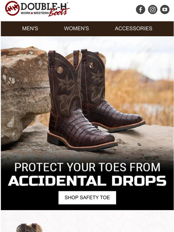 Double H Footwear that Meets or Exceeds the ASTM Standards For Safety