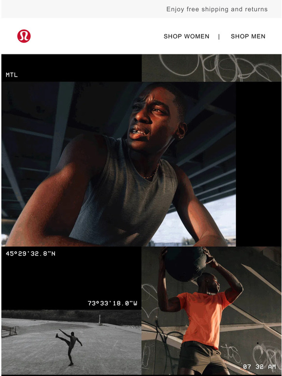 lululemon The heat has zero chill, unlike these shirts Milled