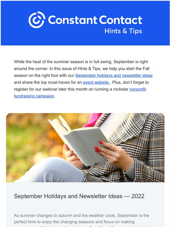 September Holiday and Marketing Ideas - 2022