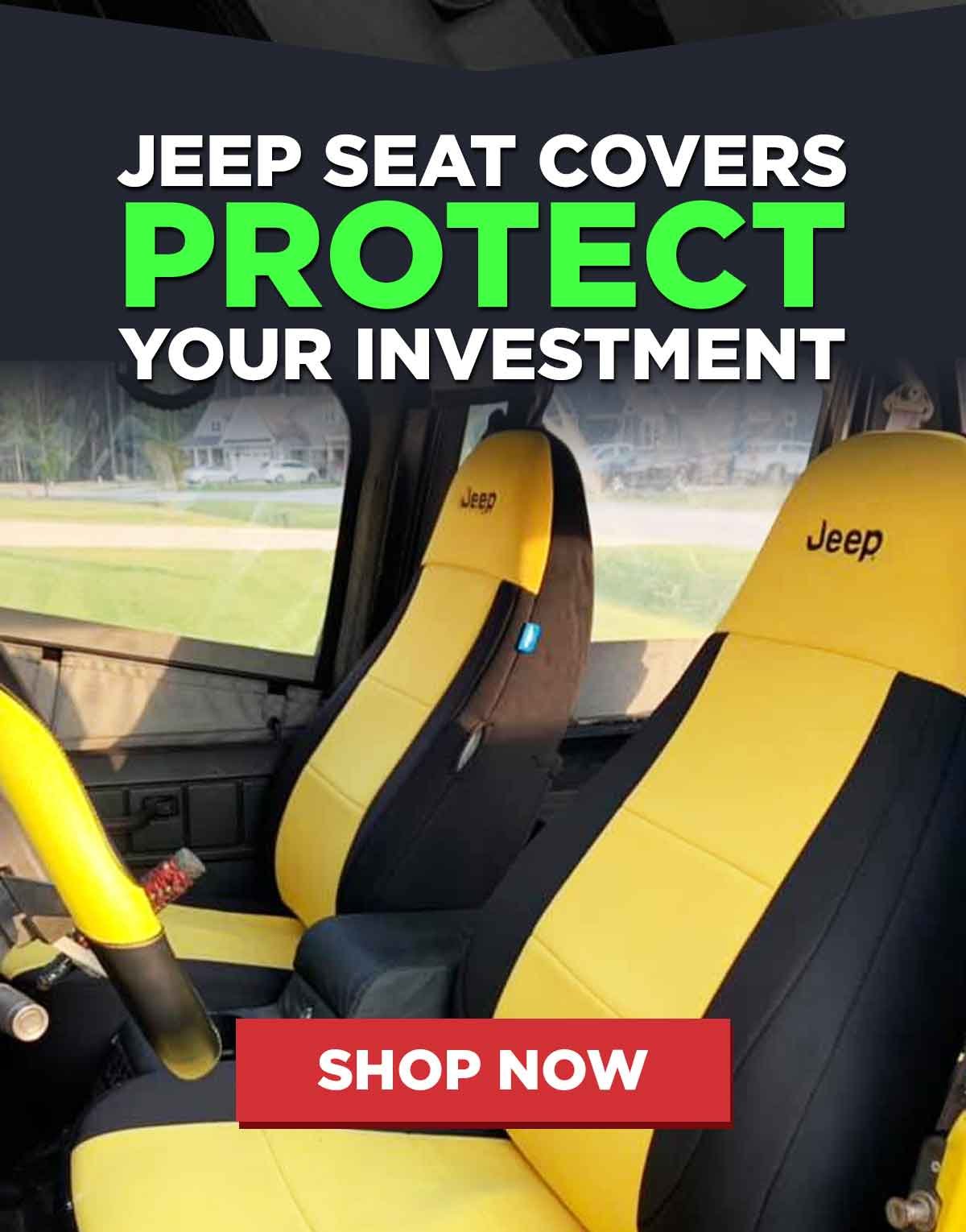 Jeep Seat Covers Protect Your Investment