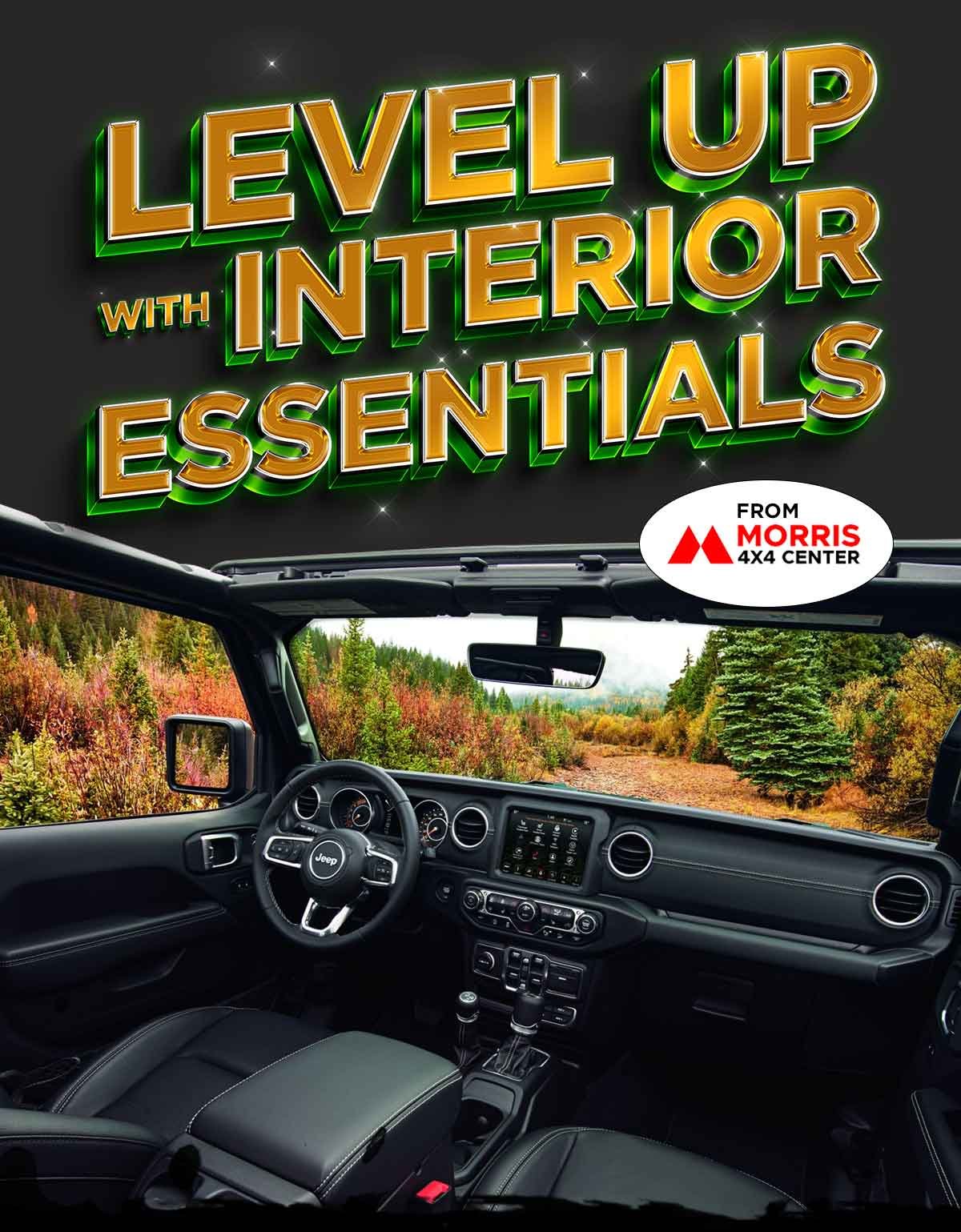 Level Up With Interior Essentials From Morris 4x4
