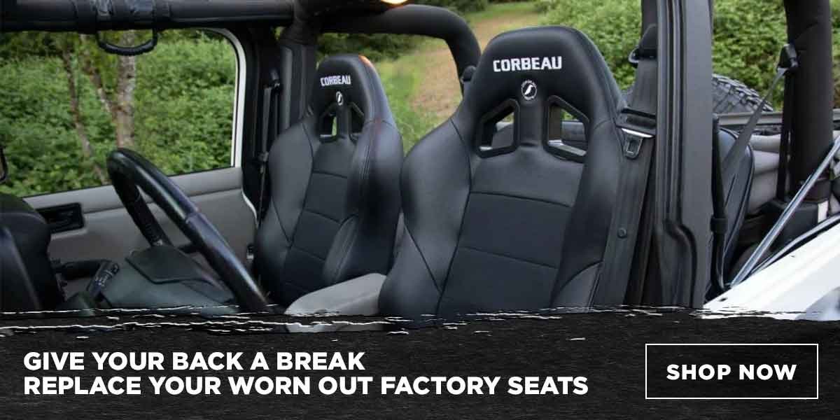 Give Your Back A Break - Replace Your Worn Out Factory Seats