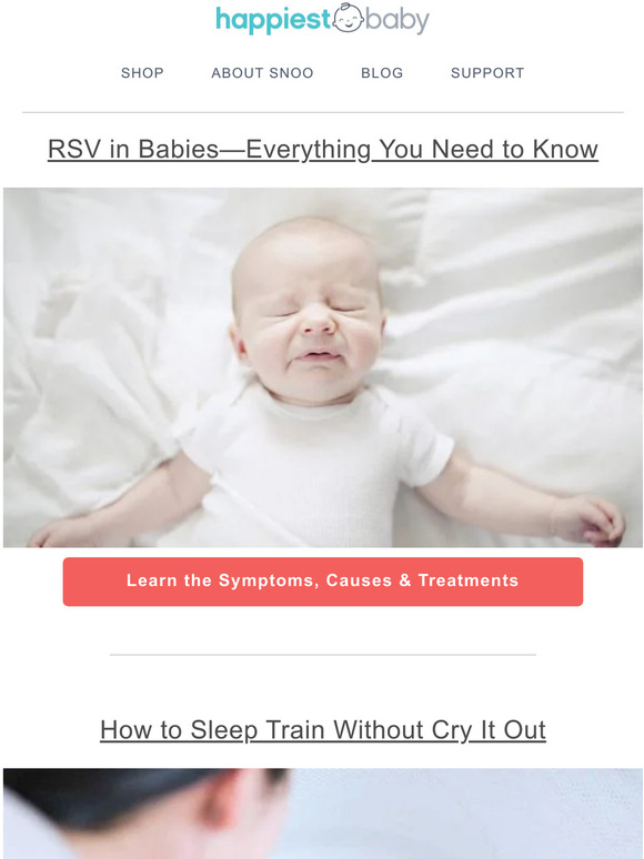 Happiest Baby RSV in Babies—Everything You Need to Know Milled