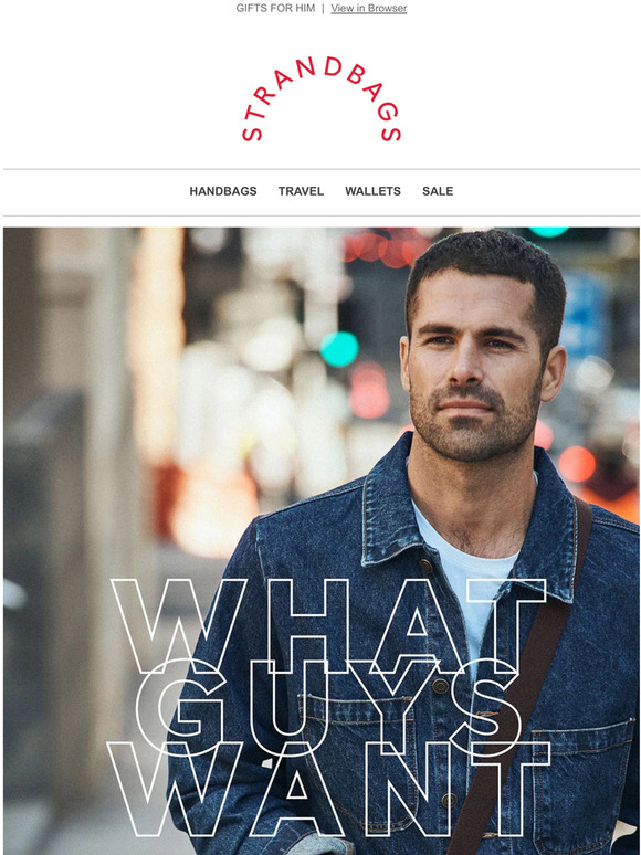 Strandbags What Guys Want new leather styles Milled