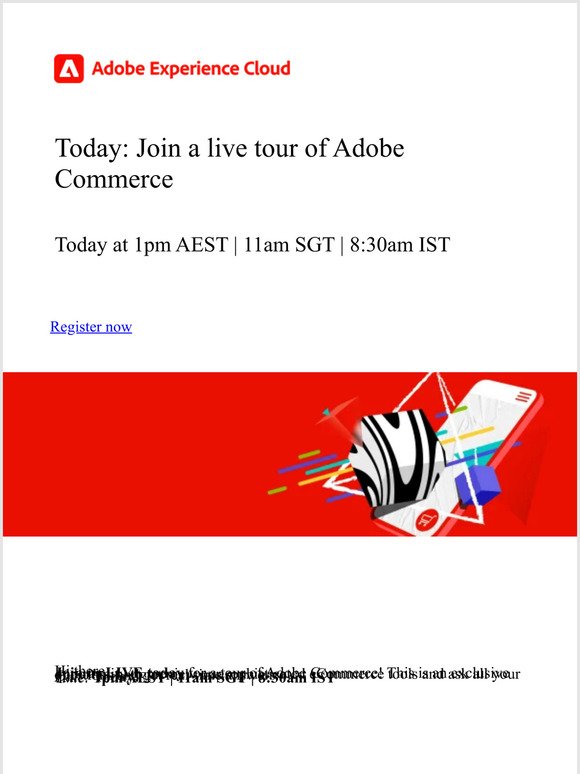 Don't miss this chance to look under the hood of Adobe Commerce