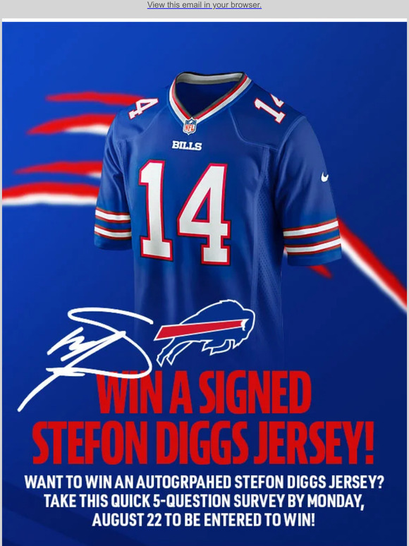 Champions Round on X: FINAL DAY TO ENTER. ⭐️SIGNED DIGGS JERSEY GIVEAWAY⭐️  Don't forget to send us a DM of entry & tag 3 of friends! Enter Here:    / X