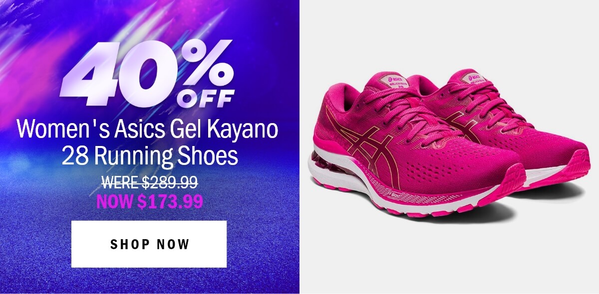 40% Off Women's Asics Gel Kayano 28 Running Shoes