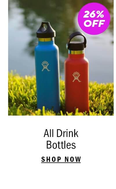 26% Off All Drink Bottles