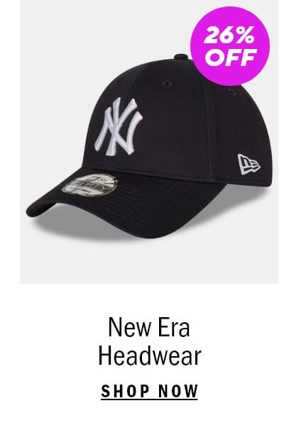 26% Off New Era Headwear