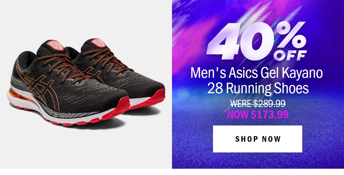 40% men's Asics Gel Kayano 28 Running Shoes
