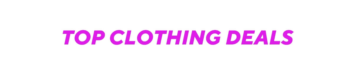 Top Clothing Deals
