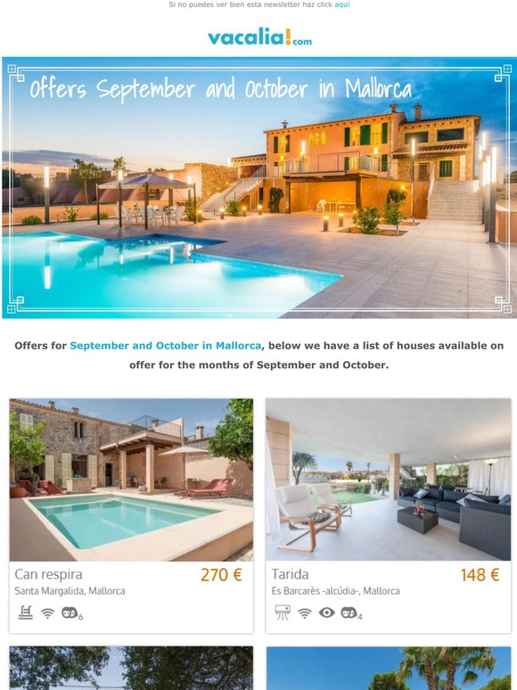 ☀ ¿September and October in Mallorca?